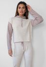 Missguided - Stone Co Ord Tonal Colourblock Jumper Missguided - Stone Co Ord Tonal Colourblock Jumper