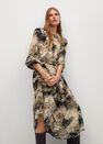 Mango - natural white Flowy flower printed dress Mango - natural white Flowy flower printed dress