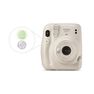 FUJIFILM - Fujifilm Instax Mini 11 Ice White Instant Camera FUJIFILM - Fujifilm Instax Mini 11 Ice White Instant Camera