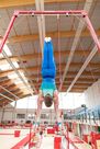 DOMYOS - 8-9Y Men's Artistic Gymnastics Stirrup Pants, Electric Blue DOMYOS - 8-9Y Men's Artistic Gymnastics Stirrup Pants, Electric Blue