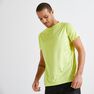 DOMYOS - L Fts 120 Fitness Cardio Training T-Shirt - Plain - Snow White DOMYOS - L Fts 120 Fitness Cardio Training T-Shirt - Plain - Snow White
