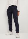 Mango - navy Cord organic cotton jogger Mango - navy Cord organic cotton jogger