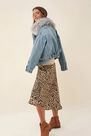 Salsa Jeans - Beige Tigress medium skirt Salsa Jeans - Beige Tigress medium skirt