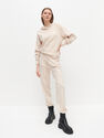 Reserved - Ladies’ Plain Jersey Hoodie - Ivory Reserved - Ladies’ Plain Jersey Hoodie - Ivory