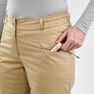 WEDZE - L/XL Women's Ski Trousers 100 - Beige - Sand WEDZE - L/XL Women's Ski Trousers 100 - Beige - Sand
