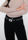 Missguided - Silver Look Pave Butterfly Chain Belt Missguided - Silver Look Pave Butterfly Chain Belt
