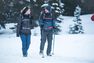 QUECHUA - Sh100 men’s warm mid blue snow hiking boots., EU 47 QUECHUA - Sh100 men’s warm mid blue snow hiking boots., EU 47