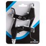 BTWIN - Unique Size V-Brake Type Brake Levers x2, Brown BTWIN - Unique Size V-Brake Type Brake Levers x2, Brown