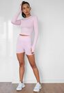 Missguided - Pink Pink Seamless Msgd Long Sleeve Gym Top Missguided - Pink Pink Seamless Msgd Long Sleeve Gym Top