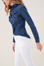 Salsa Jeans - Blue Denim shirt with buttons Salsa Jeans - Blue Denim shirt with buttons