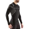 KIPSTA - Small Keepdry 500 Adult Breathable Long Sleeve Base Layer, Black KIPSTA - Small Keepdry 500 Adult Breathable Long Sleeve Base Layer, Black