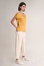 Salsa Jeans - Yellow Top with lace Salsa Jeans - Yellow Top with lace