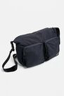 Urban Outfitters - Carbon UO Double Pocket Sling Bag Urban Outfitters - Carbon UO Double Pocket Sling Bag