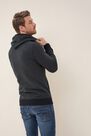 Salsa Jeans - Gray Sweater with drawstring collar Salsa Jeans - Gray Sweater with drawstring collar