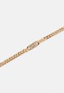Missguided - Gold Gold Look Heart Pave Anklet Chain Anklet Missguided - Gold Gold Look Heart Pave Anklet Chain Anklet