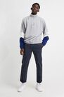 Urban Outfitters - Grey Iets Frans' Polar Fleece Quarter-Zip Mock Neck Sweatshirt Urban Outfitters - Grey Iets Frans' Polar Fleece Quarter-Zip Mock Neck Sweatshirt