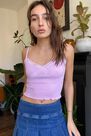 Urban Outfitters - PINK UO Cross Lace Green Cami Urban Outfitters - PINK UO Cross Lace Green Cami
