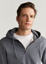 Mango - Dark grey Zipper plush sweatshirt Mango - Dark grey Zipper plush sweatshirt