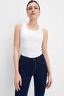 Mohito - Organic Cotton Plain Top Eco Aware - White Mohito - Organic Cotton Plain Top Eco Aware - White