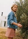 Mango - open blue Pockets denim jacket, Kids Girl Mango - open blue Pockets denim jacket, Kids Girl