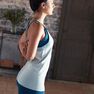 DOMYOS - Small Women's Seamless Dynamic Yoga Tank Top, Black DOMYOS - Small Women's Seamless Dynamic Yoga Tank Top, Black