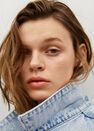 Mango - open blue Oversized denim jacket Mango - open blue Oversized denim jacket