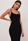 Missguided - Black Basic Cami Bodycon Midi Dress Missguided - Black Basic Cami Bodycon Midi Dress