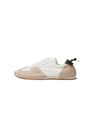 Mango - lt pastel brown Leather mixed sneakers, Women Mango - lt pastel brown Leather mixed sneakers, Women