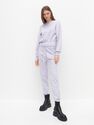 Reserved - Ladies’ Sweater With Puffy Sleeves - Purple Reserved - Ladies’ Sweater With Puffy Sleeves - Purple