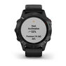 GARMIN - Garmin Fenix 6 Pro 47mm Black with Black Band Smart Watch GARMIN - Garmin Fenix 6 Pro 47mm Black with Black Band Smart Watch