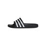 Adidas - Black Adilette Aqua Shoes, Men Adidas - Black Adilette Aqua Shoes, Men