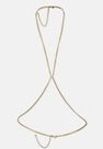 Missguided - Gold Gold Look Curb Chain Bodychain Missguided - Gold Gold Look Curb Chain Bodychain