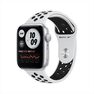 APPLE - Apple Watch Nike SE GPS 44mm Silver Aluminium Case with Pure Platinum/Black Nike Sport Band APPLE - Apple Watch Nike SE GPS 44mm Silver Aluminium Case with Pure Platinum/Black Nike Sport Band