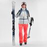 WEDZE - XS Women's Freeride Ski Jacket Fr100 - Light Grey WEDZE - XS Women's Freeride Ski Jacket Fr100 - Light Grey