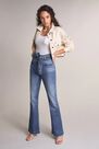 Salsa Jeans - Blue Push Up Wonder capri high-waisted jeans with belt Salsa Jeans - Blue Push Up Wonder capri high-waisted jeans with belt