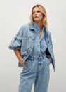 Mango - Open blue Denim oversized jacket Mango - Open blue Denim oversized jacket