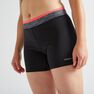 DOMYOS - Extra Large 100 Women's Fitness Cardio Training Shorts, Black DOMYOS - Extra Large 100 Women's Fitness Cardio Training Shorts, Black