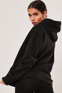 Missguided - Black Oversized Basic Hoodie Missguided - Black Oversized Basic Hoodie