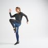 DOMYOS - W30 L31 120 Women's Fitness Cardio Training Leggings, Green DOMYOS - W30 L31 120 Women's Fitness Cardio Training Leggings, Green