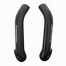 BTWIN - BLACK Curved Bar Ends - Black, Black BTWIN - BLACK Curved Bar Ends - Black, Black