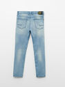 Reserved - Blue Wash Effect Jeans, Men Reserved - Blue Wash Effect Jeans, Men