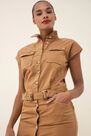 Salsa Jeans - Brown Wonder Push Up dress with belt Salsa Jeans - Brown Wonder Push Up dress with belt