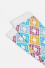 Urban Outfitters - Grey iets frans... Square Monogram Socks, Men Urban Outfitters - Grey iets frans... Square Monogram Socks, Men