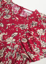 Mango - Red Printed Cotton Dress, Kids Girl Mango - Red Printed Cotton Dress, Kids Girl