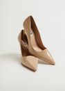 Mango - Light Beige Patent Leather Heel Shoes Mango - Light Beige Patent Leather Heel Shoes
