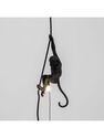 Seletti - Monkey Lamp With Rope Black Outdoor Seletti - Monkey Lamp With Rope Black Outdoor