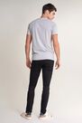 Salsa Jeans - Gray T-shirt with plant dye and pocket Salsa Jeans - Gray T-shirt with plant dye and pocket