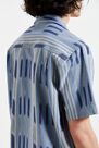 Urban Outfitters - Blue Without Walls Printed Short Sleeve Shirt Urban Outfitters - Blue Without Walls Printed Short Sleeve Shirt