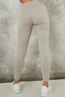Missguided - Light Grey Missguided Deep Waistband Leggings Missguided - Light Grey Missguided Deep Waistband Leggings