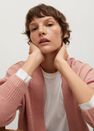 Mango - lt-pastel pink Oversized cardigan with buttons Mango - lt-pastel pink Oversized cardigan with buttons